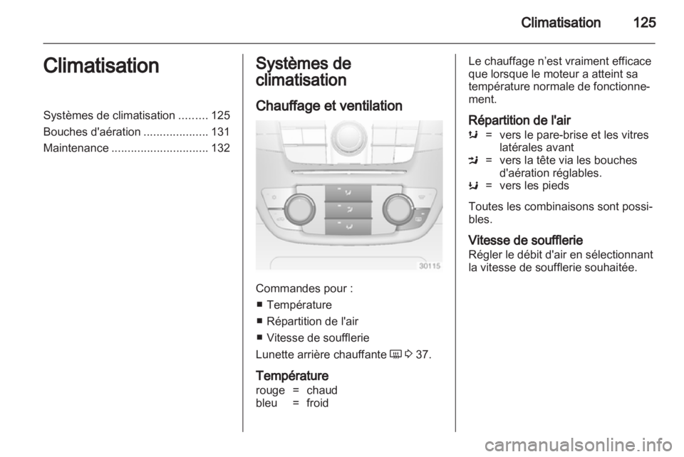 OPEL INSIGNIA 2010  Manuel dutilisation (in French) 