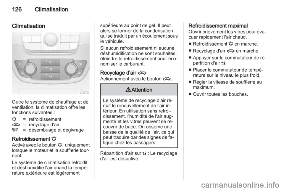 OPEL INSIGNIA 2010  Manuel dutilisation (in French) 