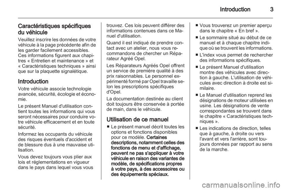 OPEL INSIGNIA 2010  Manuel dutilisation (in French) 