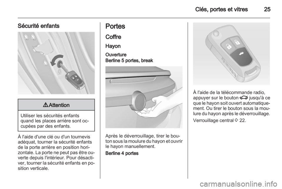 OPEL INSIGNIA 2010  Manuel dutilisation (in French) 