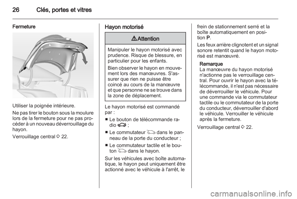 OPEL INSIGNIA 2010  Manuel dutilisation (in French) 