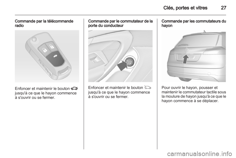 OPEL INSIGNIA 2010  Manuel dutilisation (in French) 