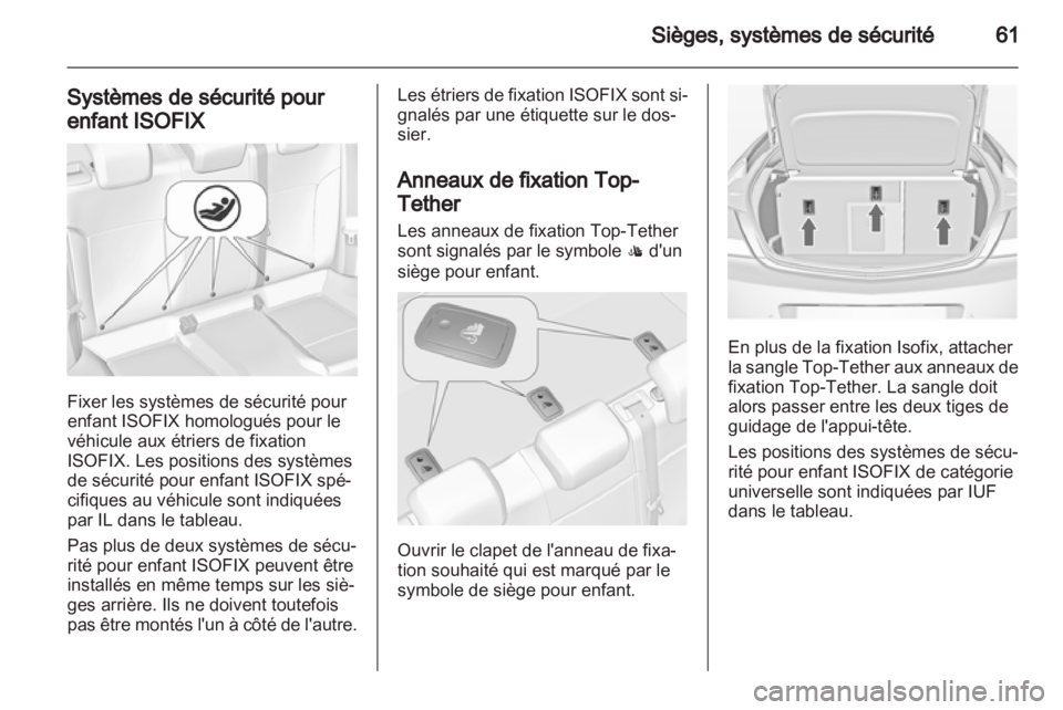 OPEL INSIGNIA 2010  Manuel dutilisation (in French) 