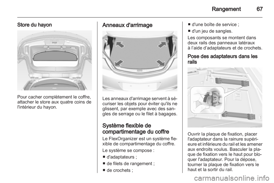OPEL INSIGNIA 2010  Manuel dutilisation (in French) 