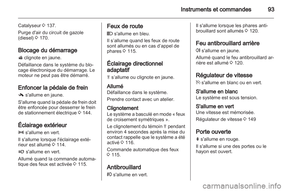 OPEL INSIGNIA 2010  Manuel dutilisation (in French) 