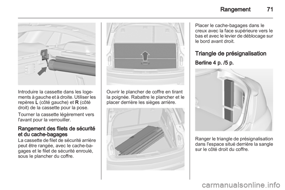 OPEL INSIGNIA 2010.5  Manuel dutilisation (in French) 