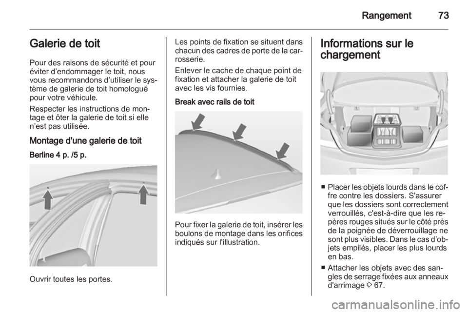 OPEL INSIGNIA 2010.5  Manuel dutilisation (in French) 