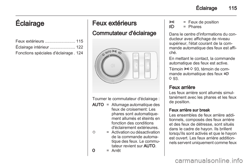 OPEL INSIGNIA 2011  Manuel dutilisation (in French) 