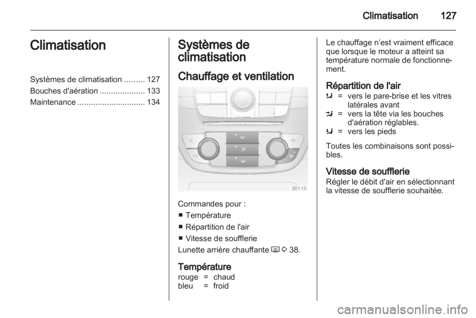OPEL INSIGNIA 2011  Manuel dutilisation (in French) 