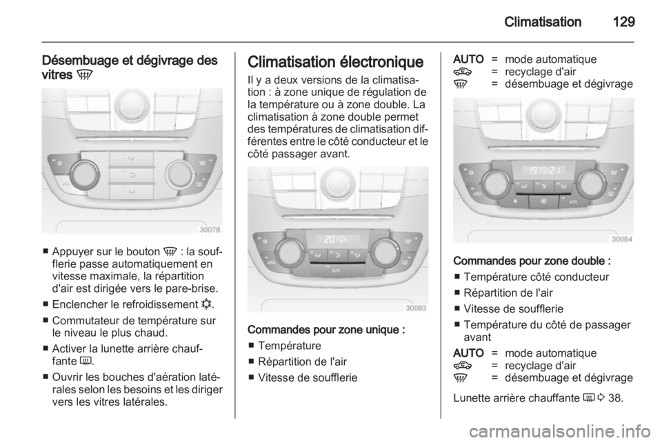 OPEL INSIGNIA 2011  Manuel dutilisation (in French) 