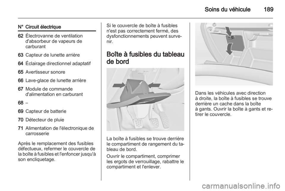 OPEL INSIGNIA 2011  Manuel dutilisation (in French) 