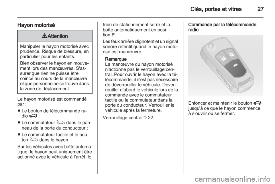 OPEL INSIGNIA 2011  Manuel dutilisation (in French) 
