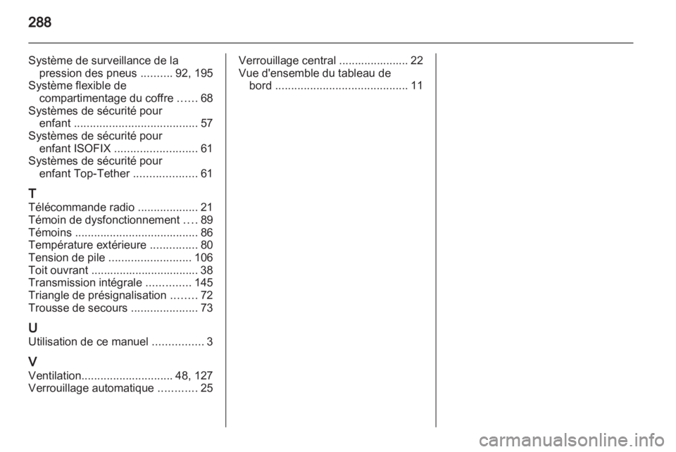 OPEL INSIGNIA 2011  Manuel dutilisation (in French) 