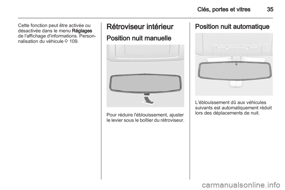 OPEL INSIGNIA 2011  Manuel dutilisation (in French) 