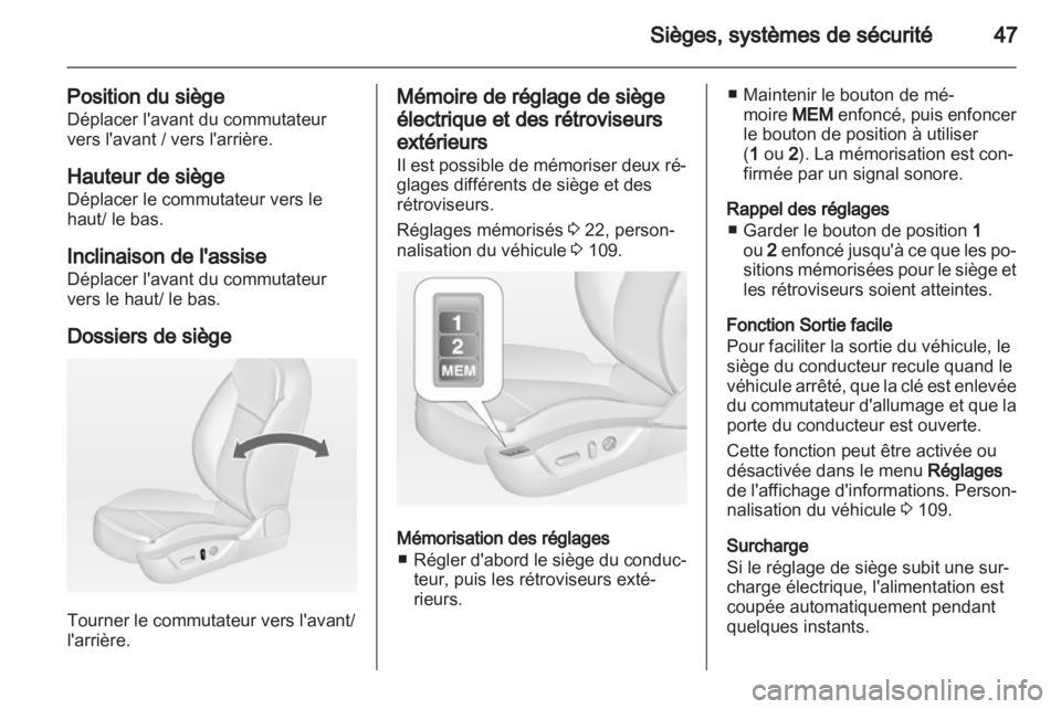 OPEL INSIGNIA 2011  Manuel dutilisation (in French) 