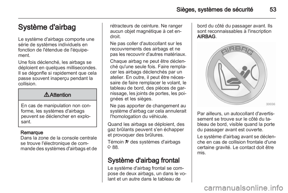 OPEL INSIGNIA 2011  Manuel dutilisation (in French) 