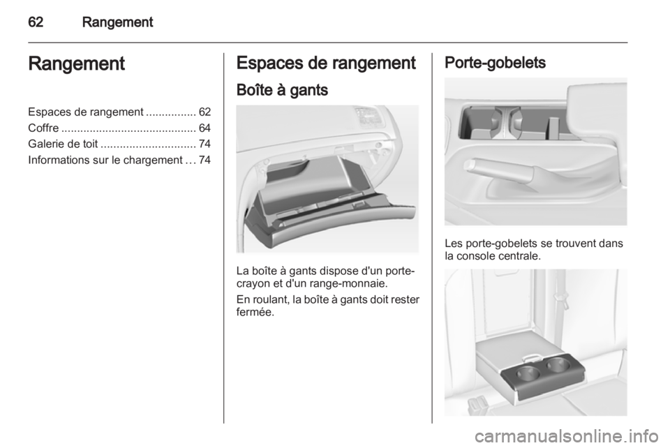 OPEL INSIGNIA 2011  Manuel dutilisation (in French) 