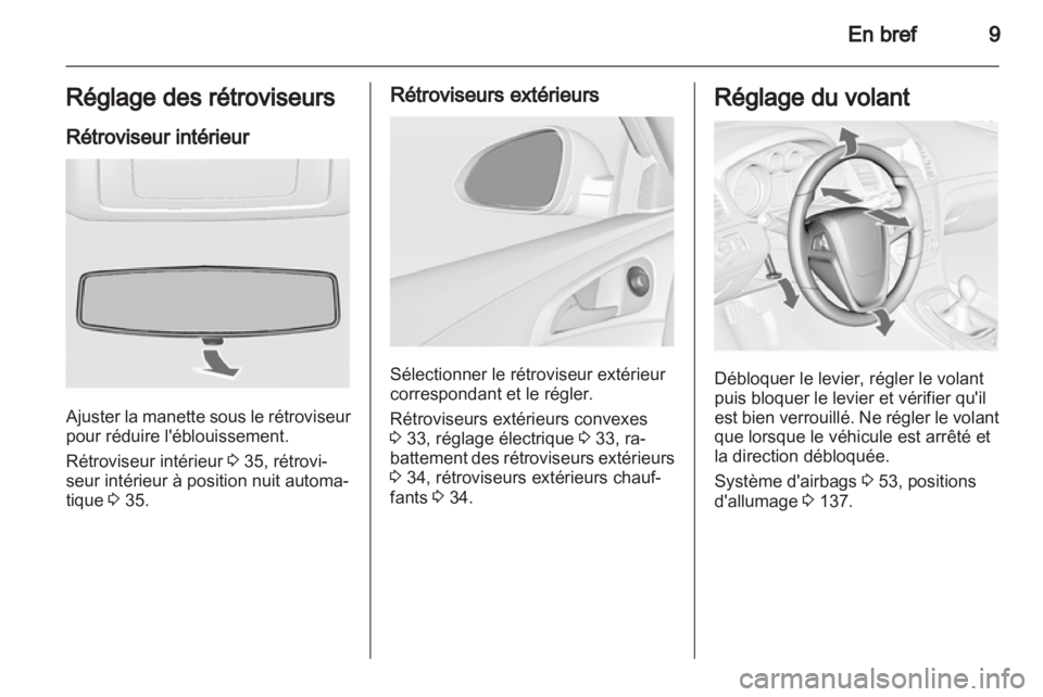 OPEL INSIGNIA 2011  Manuel dutilisation (in French) 