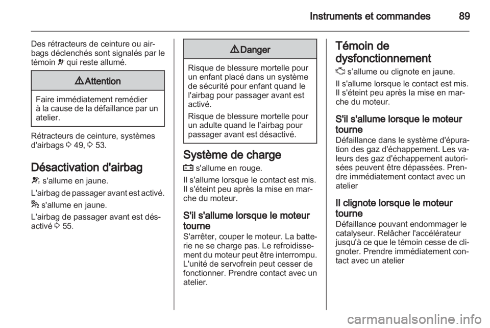 OPEL INSIGNIA 2011  Manuel dutilisation (in French) 