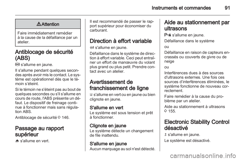 OPEL INSIGNIA 2011  Manuel dutilisation (in French) 