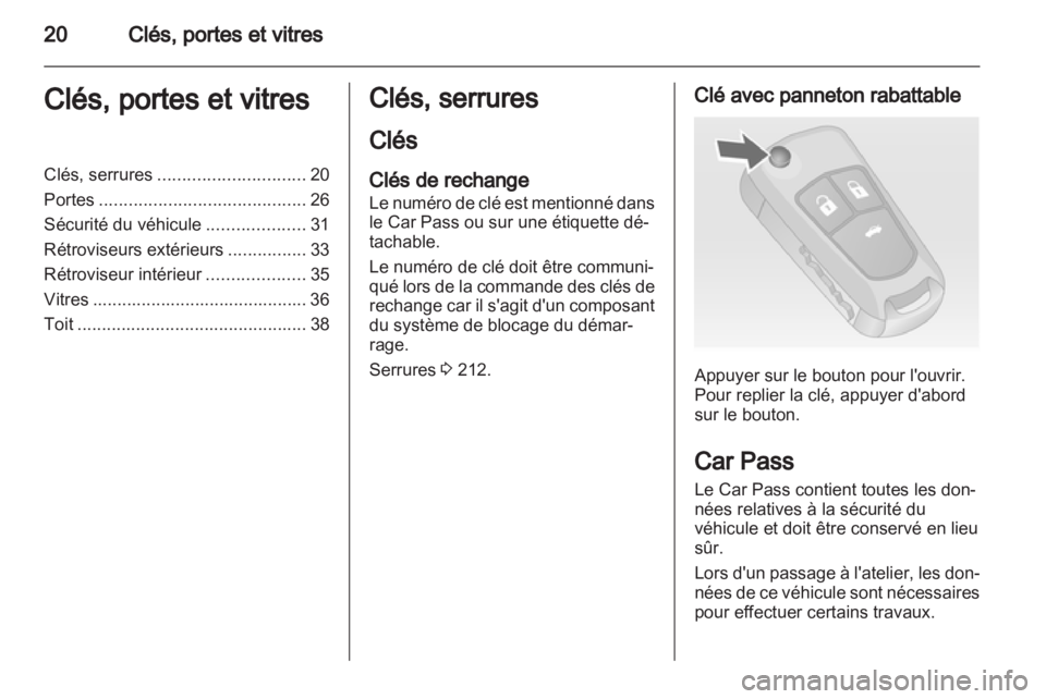 OPEL INSIGNIA 2011.5  Manuel dutilisation (in French) 