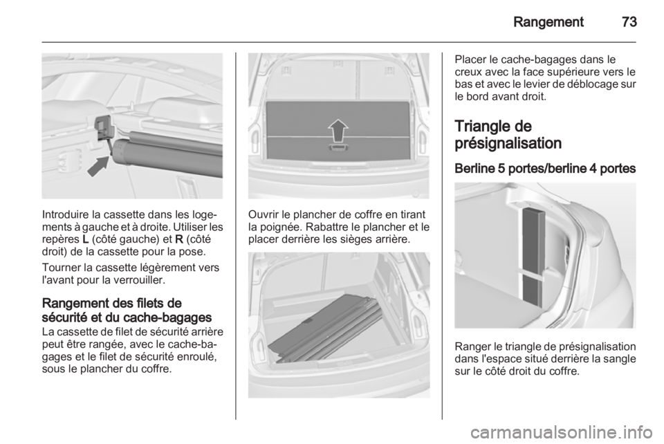 OPEL INSIGNIA 2011.5  Manuel dutilisation (in French) 