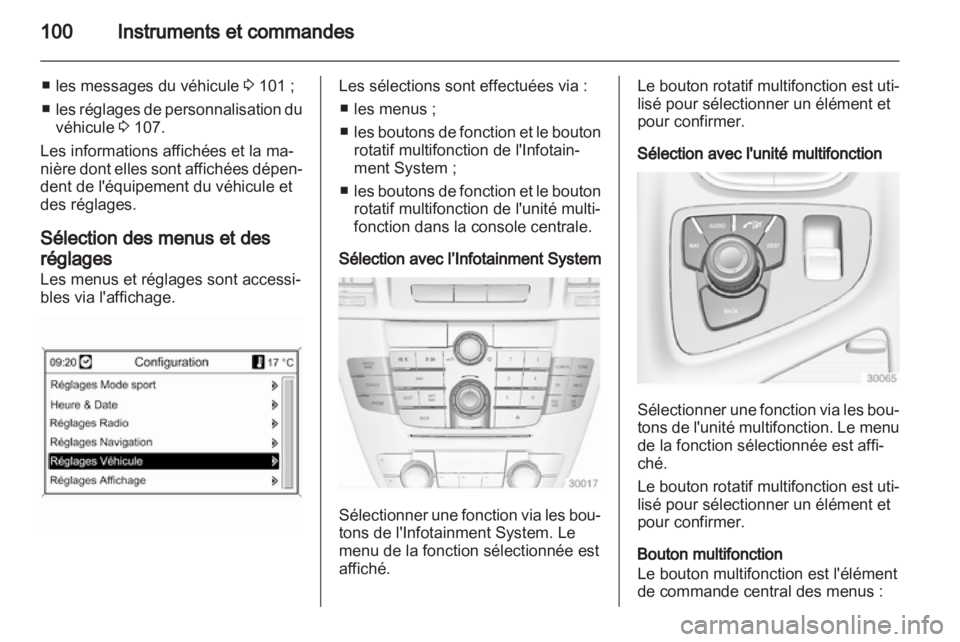 OPEL INSIGNIA 2012  Manuel dutilisation (in French) 
