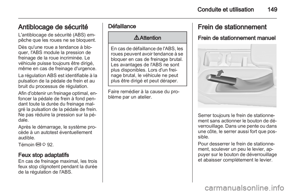 OPEL INSIGNIA 2012  Manuel dutilisation (in French) 