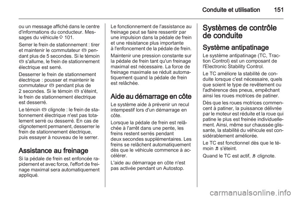 OPEL INSIGNIA 2012  Manuel dutilisation (in French) 