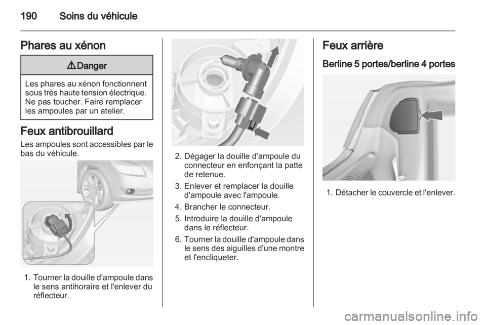 OPEL INSIGNIA 2012  Manuel dutilisation (in French) 