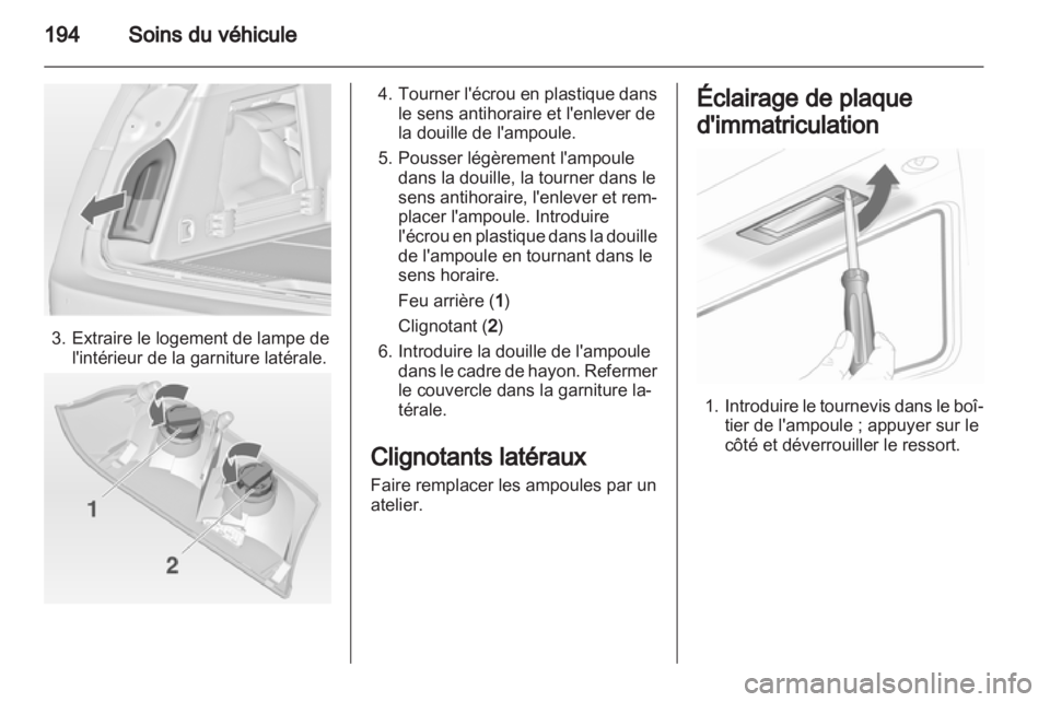 OPEL INSIGNIA 2012  Manuel dutilisation (in French) 
