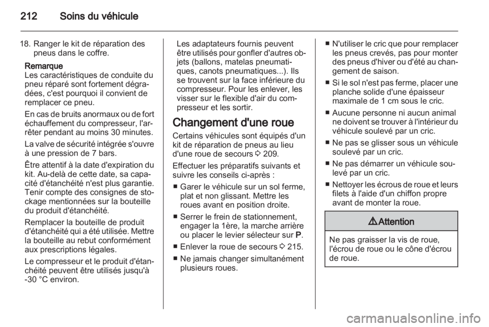 OPEL INSIGNIA 2012  Manuel dutilisation (in French) 