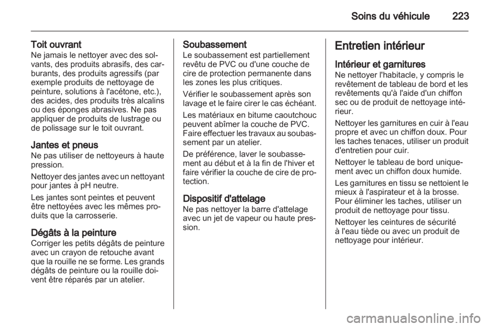 OPEL INSIGNIA 2012  Manuel dutilisation (in French) 