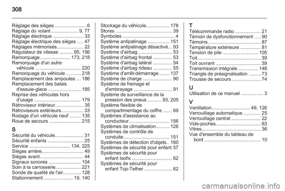 OPEL INSIGNIA 2012  Manuel dutilisation (in French) 