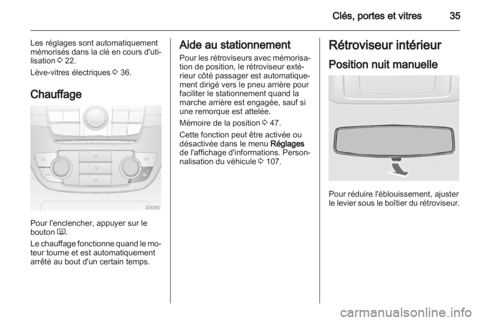 OPEL INSIGNIA 2012  Manuel dutilisation (in French) 