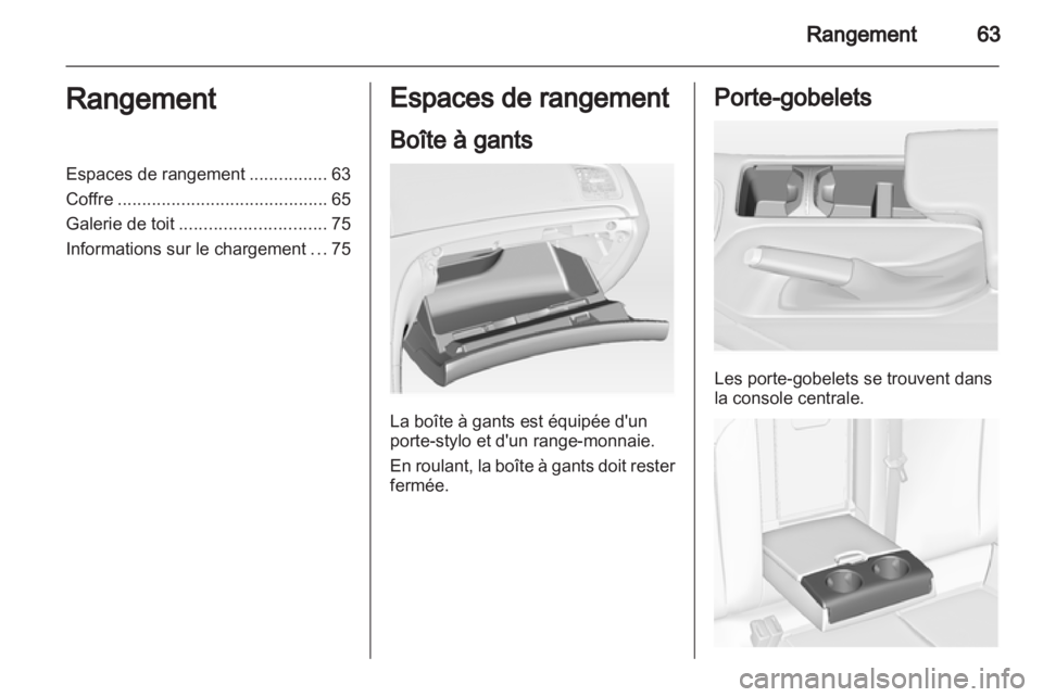 OPEL INSIGNIA 2012  Manuel dutilisation (in French) 