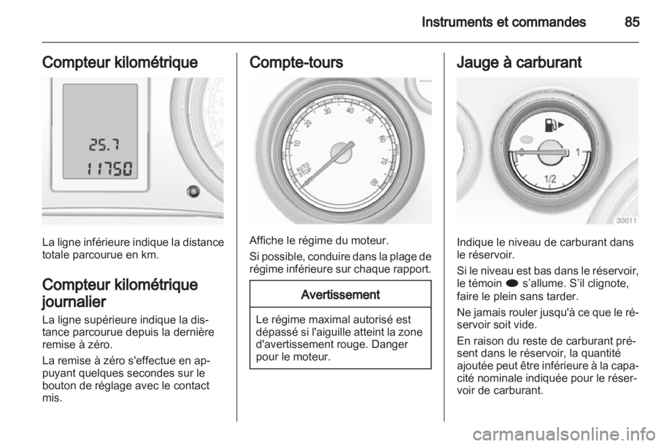 OPEL INSIGNIA 2012  Manuel dutilisation (in French) 