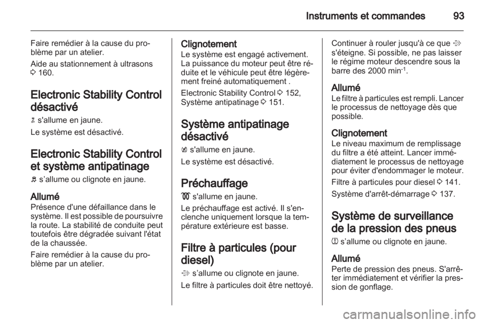 OPEL INSIGNIA 2012  Manuel dutilisation (in French) 