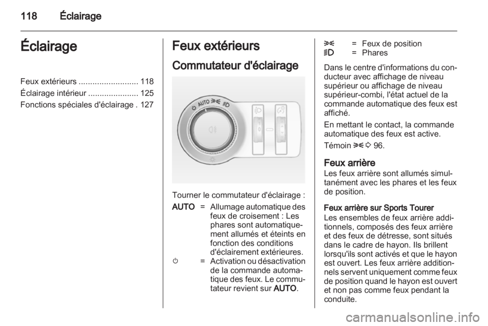 OPEL INSIGNIA 2012.5  Manuel dutilisation (in French) 