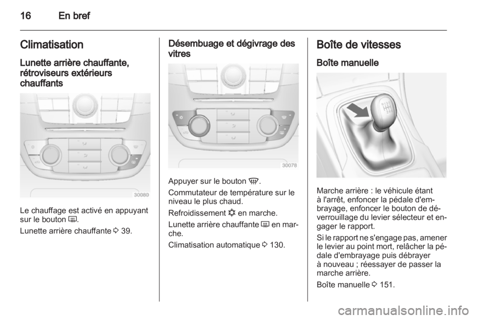 OPEL INSIGNIA 2012.5  Manuel dutilisation (in French) 