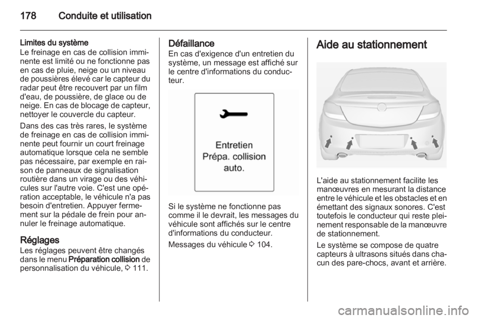OPEL INSIGNIA 2012.5  Manuel dutilisation (in French) 