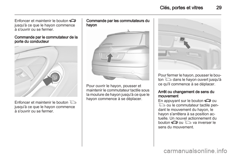 OPEL INSIGNIA 2012.5  Manuel dutilisation (in French) 