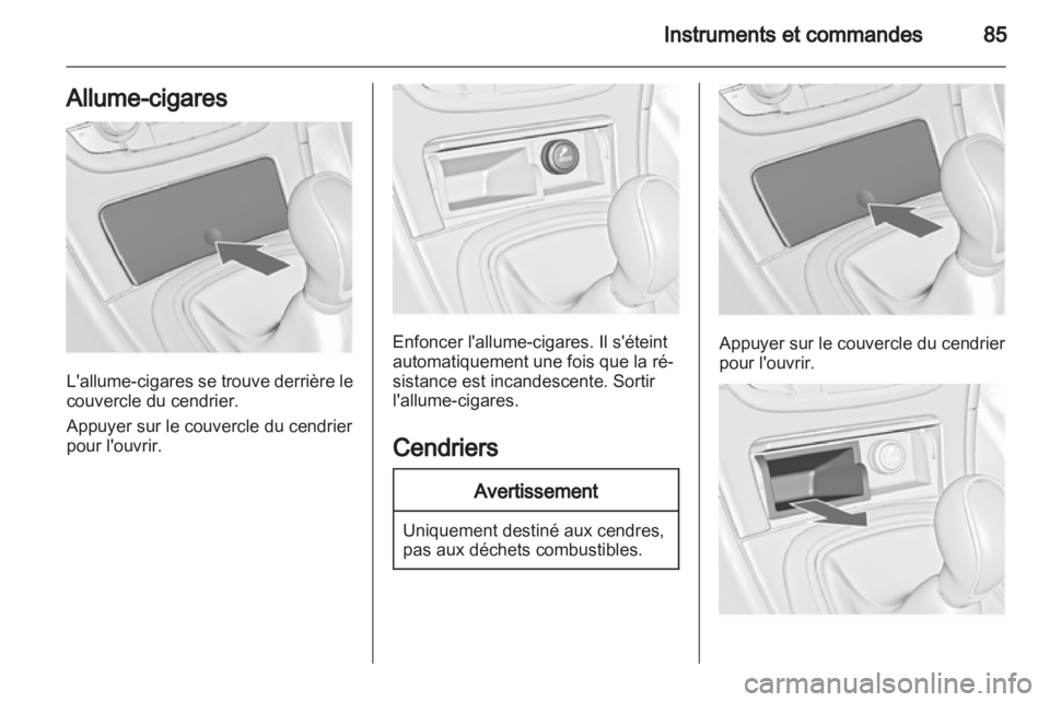 OPEL INSIGNIA 2012.5  Manuel dutilisation (in French) 