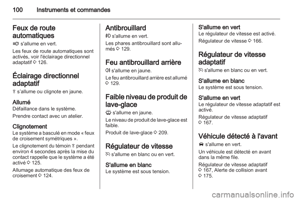 OPEL INSIGNIA 2013  Manuel dutilisation (in French) 