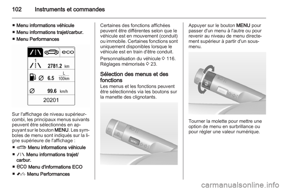 OPEL INSIGNIA 2013  Manuel dutilisation (in French) 