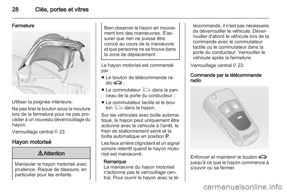 OPEL INSIGNIA 2013  Manuel dutilisation (in French) 