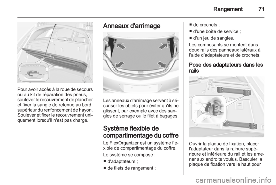 OPEL INSIGNIA 2013  Manuel dutilisation (in French) 