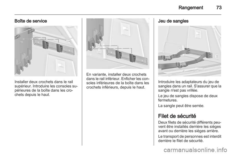 OPEL INSIGNIA 2013  Manuel dutilisation (in French) 