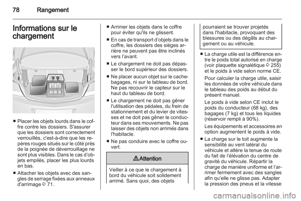 OPEL INSIGNIA 2013  Manuel dutilisation (in French) 