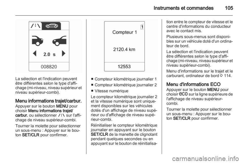 OPEL INSIGNIA 2013.5  Manuel dutilisation (in French) 
